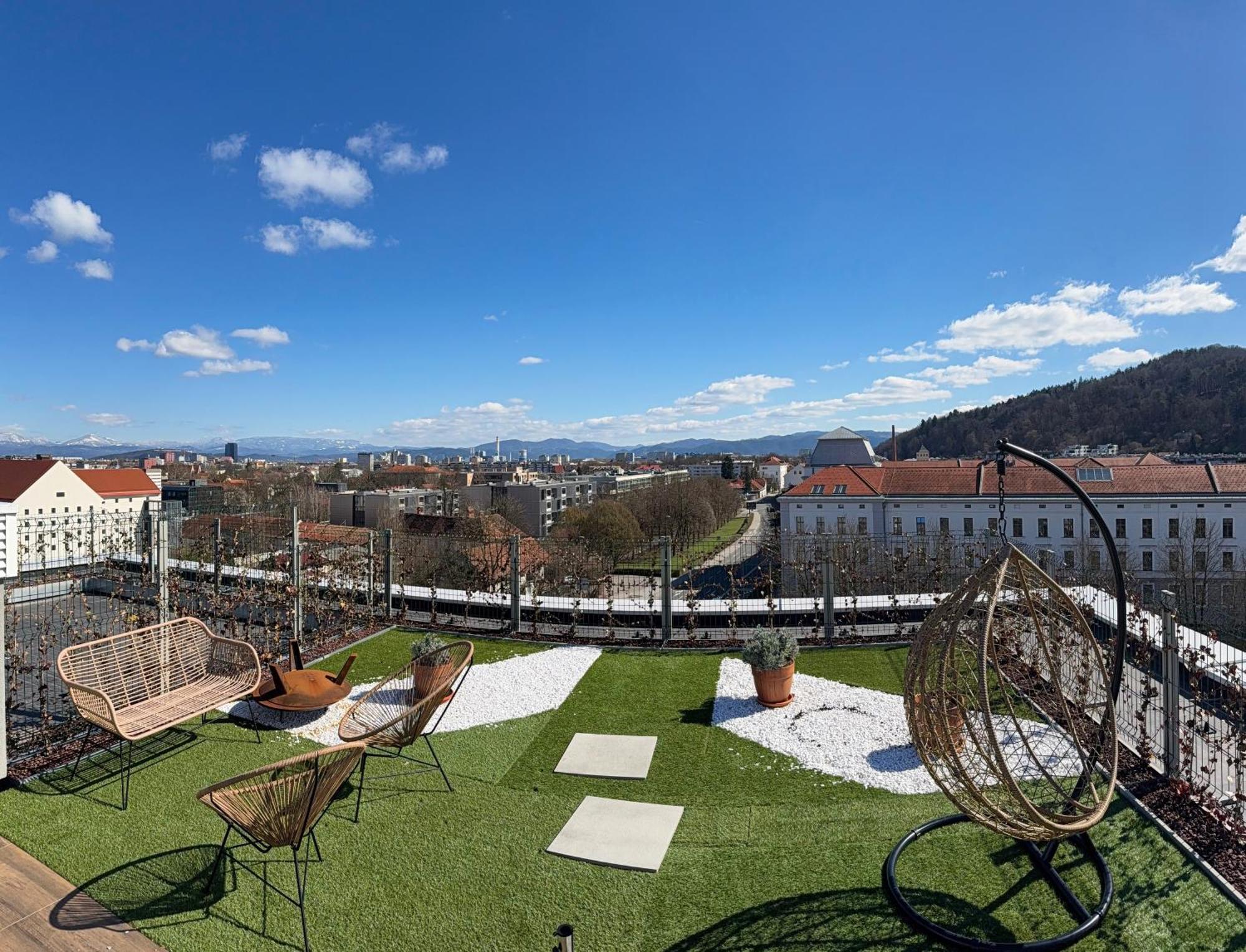 Garden Residence Liubliana Exterior foto