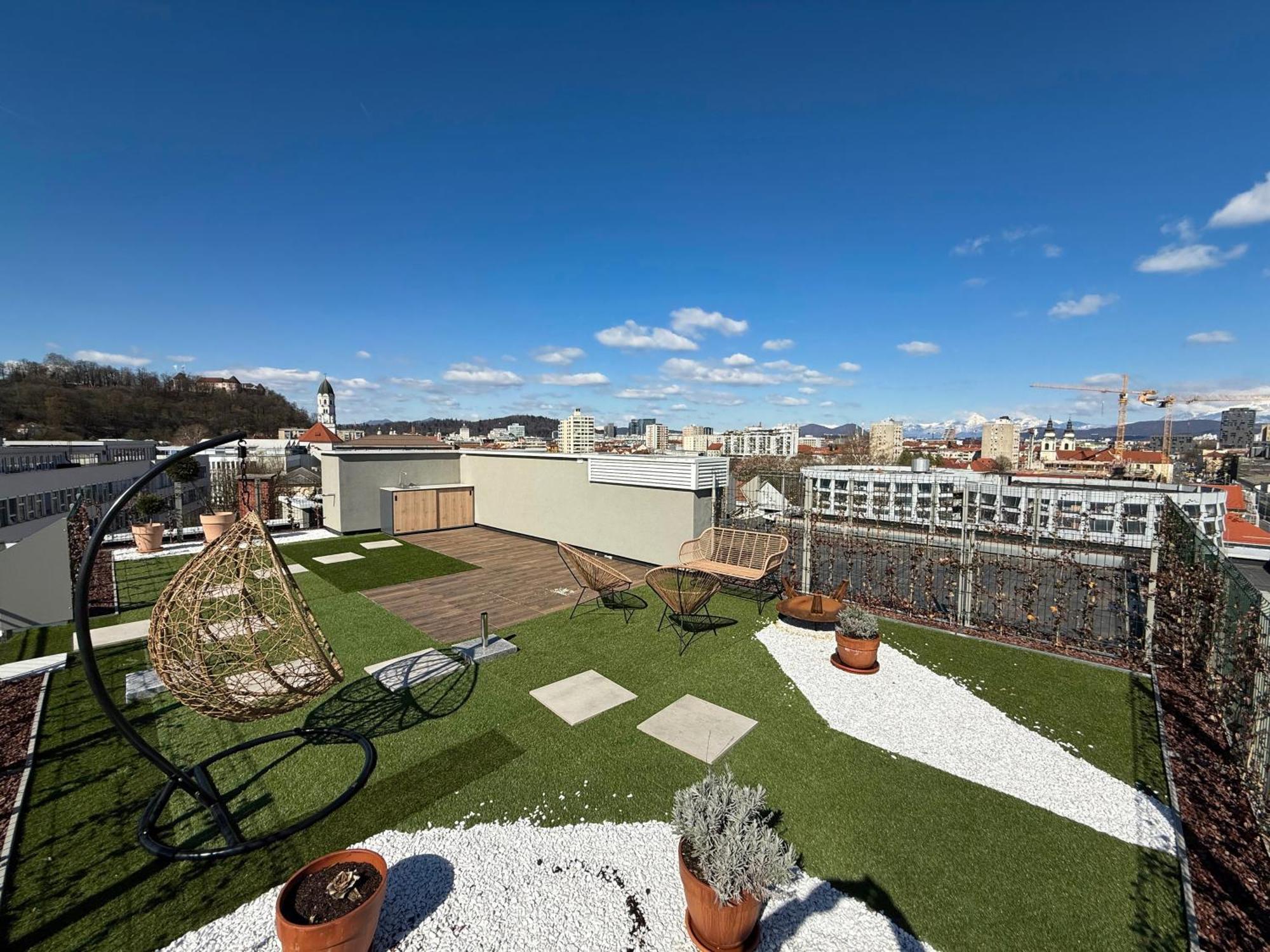Garden Residence Liubliana Exterior foto